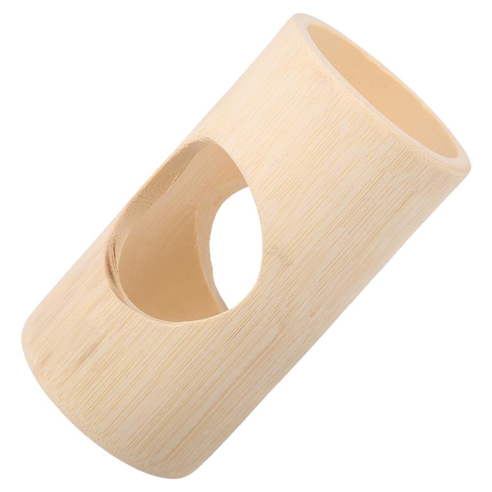 Small Animals Hamster Bamboo Tube Toy Pet Funny Toy Cage Toys (Large)
