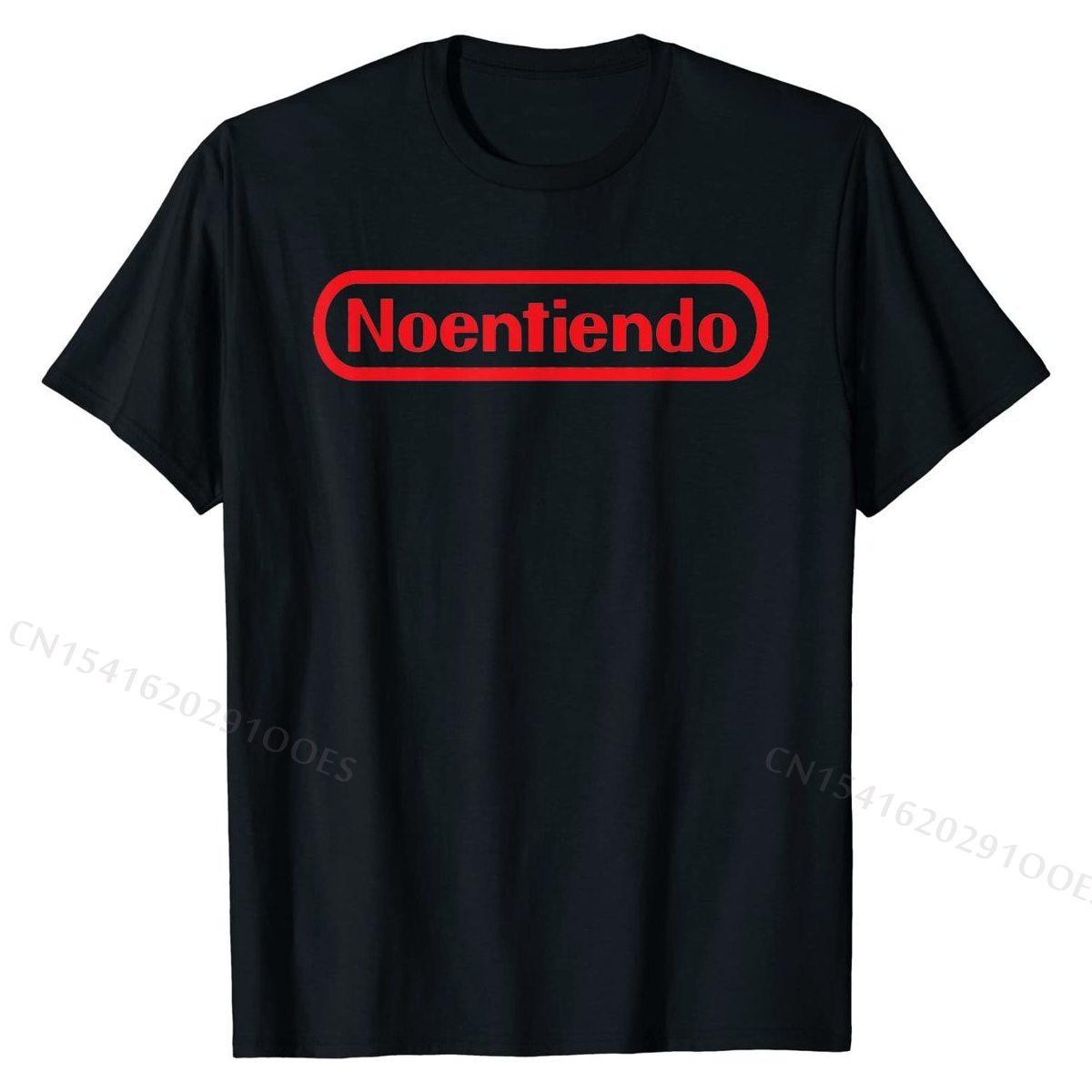 

No Entiendo Shirt, Funny Gamer s Shirt For Spanish Speakers T Shirts Casual On Sale Cotton Tops Shirts Camisa for Men 4XL