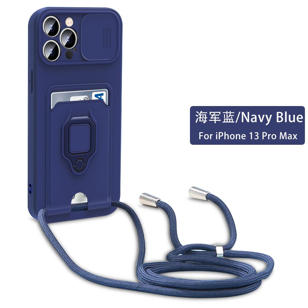 Applicable To Transsion INFINIX note40Pro Card Mobile Phone Case HOT50 Push Window POVA6 Bracket Lanyard Cover