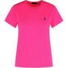 T-shirt da Donna Girocollo Manica Corta con Logo Polo T-shirt Fluorescent-Pink 211898698-031