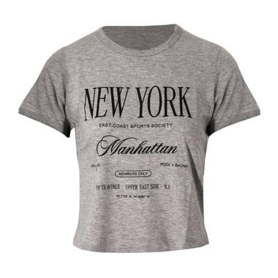 Womens/Ladies Buddy New York Baby Tee