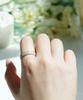 Alleun Silver 925 Thumb Layered Cubic Bold 3-Tier Ring