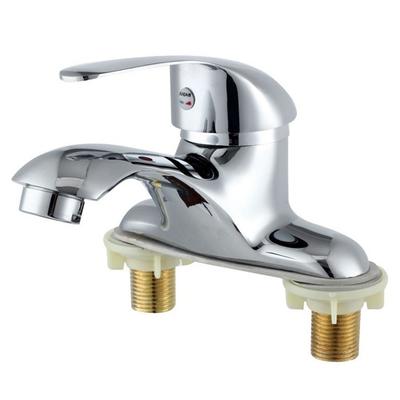 Fashion Hot and Cold Bathroom Taps Valve Switch Quick Open Sink Mixer Tap Basin Faucet