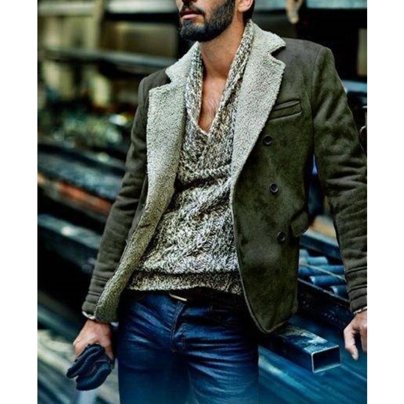 Men's Autumn and Winter Coats, New Suede Coats From Japan and Korea