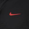 Nike Paris Saint-Germain Vaporknit Pulower ze wzorem literowym Wygodny raglanowy rękaw Długi rękaw Koszulka piłkarska Unisex topy Czarny AO4998-081
