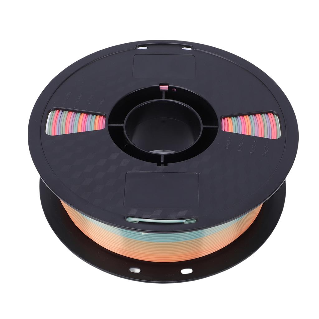 PLA Filament Fit for Bambu Lab 3D Printer Multicolor Gradient Silky 1.75mm 1KG Printing Supplies