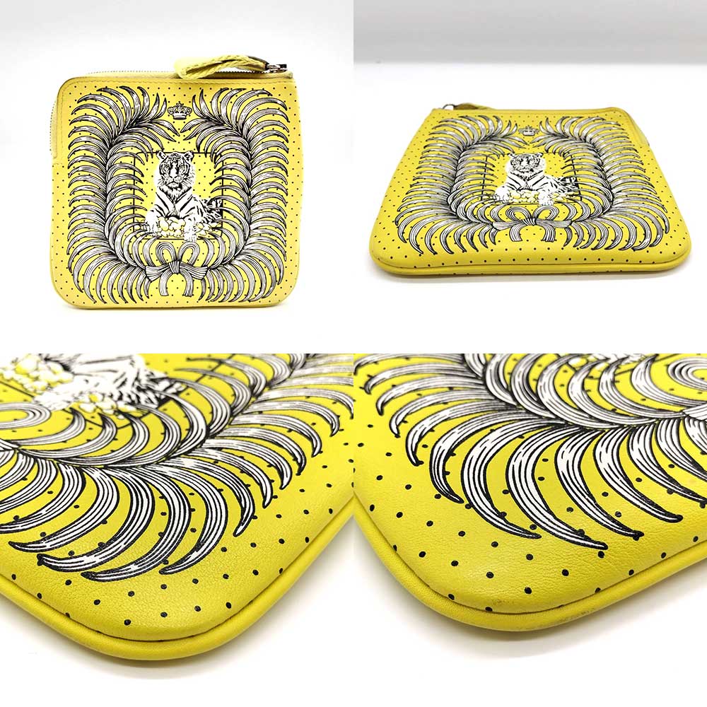 Used HERMES boyfriend pocketPouch leather Women