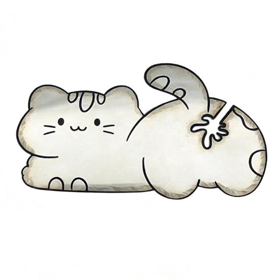 

Смішна хлібна прищіпка у формі котячої дупи, затискач для пакетів із нержавіючої сталі, затискач для збереження свіжості продуктів, затискач для пакування снеків, оригінальний подарунок для любителів котів A