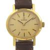 Geneva Watches goldDial Plated Gold/leather Hand Winding Women Used