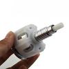 Pulsante di Scarico WC Accessori Bagno Interruttore a Pressione 38-49mm ABS Doppio Scarico Pulsante Acqua Pulsante WC Argento