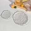 Glacier Glass Dessert & Snack Plate Set