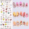 DIY Design Water Transfer Nail Art Wrap Sticker Watermark Fingernails Decals