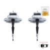 BDP1352-1 2 Pieces Front Door Hinge Brake Stop Check Strap Limiter for Toyota Hilux MK6 N1 1997-2005 Pickup Truck 6861035050