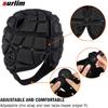 Rugby Soft Helmet Soccer Headgear Scrum Cap 7v7 Flag Football Headguard for Adult XL