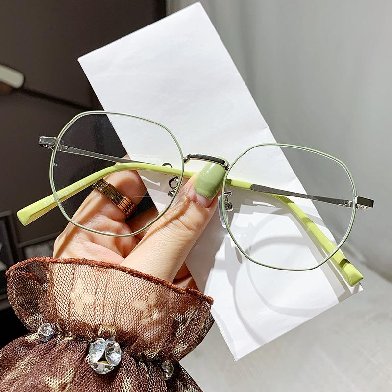 

Прогрессивные очки с защитой от синего света, с металлическими линзами с многосторонней огранкой, 3125 4 зелёный