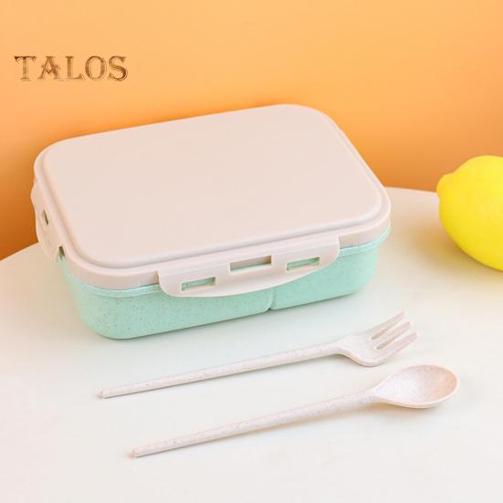 Boîte de rangement de déjeuner, support alimentaire antidérapant, facile à transporter, conteneur de stockage de nourriture familial pratique, fournitures scolaires