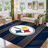 Pittsburgh Steelers Design Kristalfluweel Tapijt Zacht Decoratief Matje voor Slaapkamer Entree