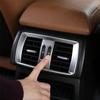 Auto Hinten Klimaanlage Outlet Rahmen Aufkleber ABS Dekoration Auto Zubehör Für BMW X3 F25 X4 F26 xDrive20i 28i 35i 2011-17