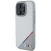 Bmw Bmhmp16L23Pudts Iphone 16 Pro 6.3 Szary/Grey Hardcase M Carbon Tricolor Line Magsafe