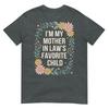 Floral Im My Mother In LawS Favorite Child Funny Son In Law TShirt