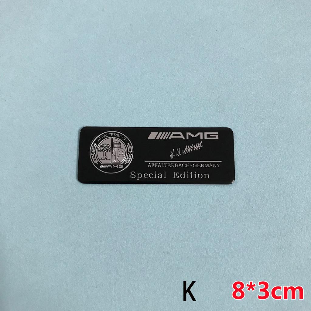 GLC GLB Auto Motore Auto AFFALTERBACH Znak Samolepka Příslušenství Pro Mercedes Benz AMG Brabus Maybach C200L E300L GLC C260L GLA