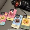 Korean Ins Three-dimensional Fruit Magnetic Suction Bracket Is Suitable for Apple 16promax Mobile Phone Case 15 Protective Case 1413.