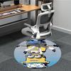 1PC Minion Pattern Office Round Area Rug, Indoor Mat Suitable For Office, Under Office Chairs Bedroom Living Room Home Decor DT1212031