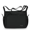Solid Color Crossbody Bag Men's Large Capacity Shoulder Bag Commuter Briefcase