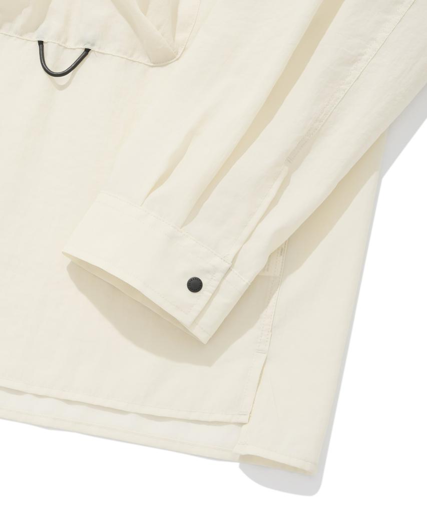 COVERNAT 2Pk Utility Shirt Ivory