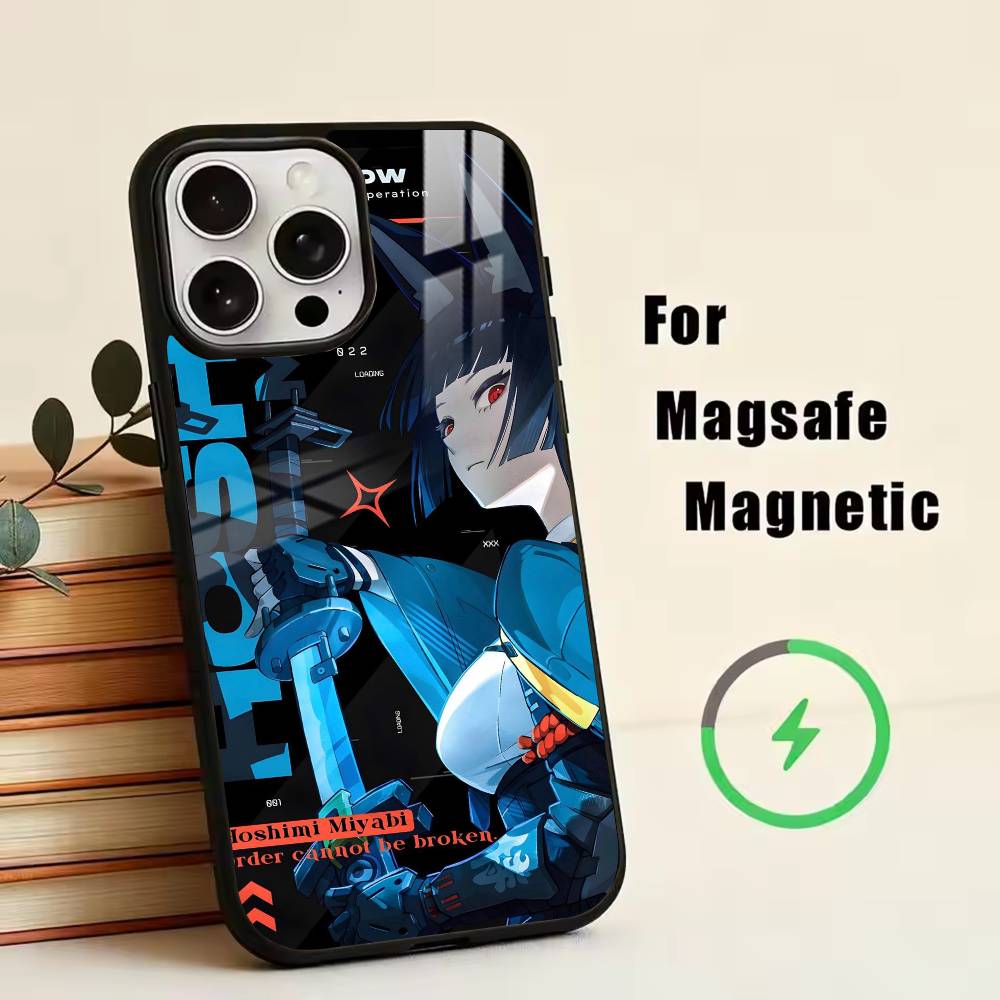 Games of the Zenless Zone Zero Phone Case For iPhone17,16,15,14,13,12,11 Plus,Pro Magnetic For Magsafe Wireless Charging