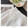 Women's Sweet Lace Patchwork Bow Ruffle Midi Skirt, Spring 2025