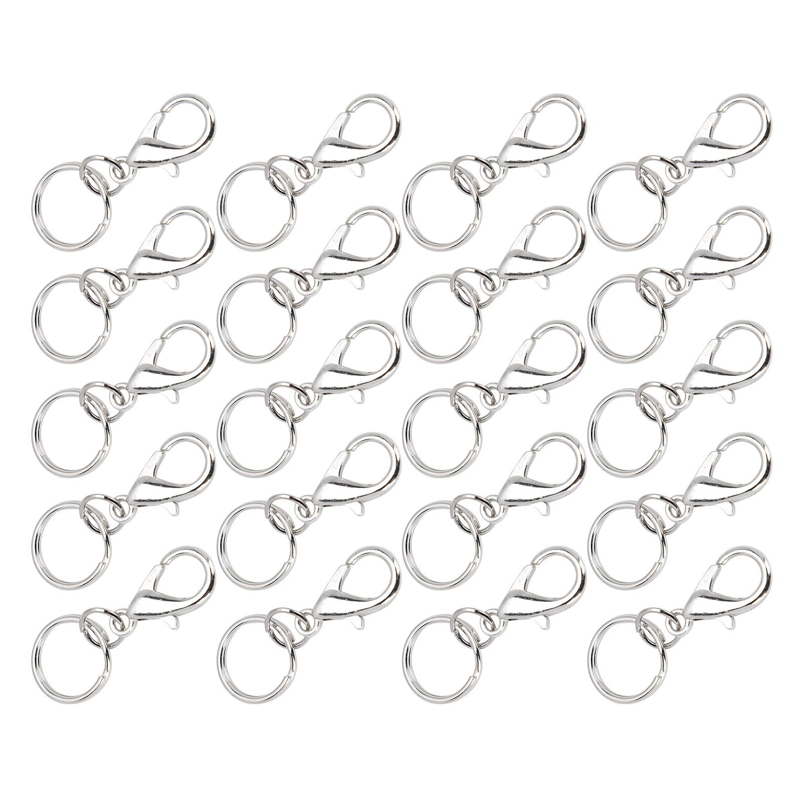 

20Pcs Key Chain Clip Hook Lanyard Snap Keychain Key Accessories Hardware