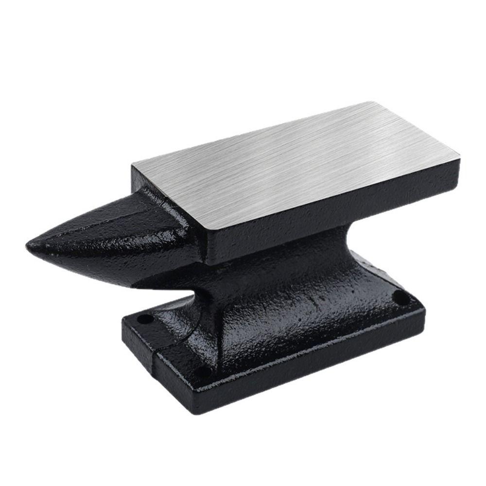 Polierter Gusseisen Schmiedeschmiede Amboss Tragbare Eisenplatte Große Bandbreite Metalle DIY Unterlage Metall Glätten