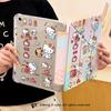 Cute Checkered Kitty Tablet Case IPad 10th/9th/8th Gen Air 5/4/3 Pro 11/12.9 Inch Anti-Slip Protective Cover