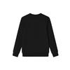 FILA Basic Simple Letter Casual Knit Long Sleeve Pullover Sweatshirt Men sweatshirt Black F11M248212F-BK