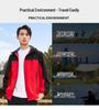 Unisex Windproof Waterproof Color Block Jacket for Spring & Autumn Hiking