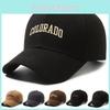 Colorado Letters Embroidery Duck Caps Casual Female Around Sports Sunscreen