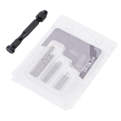 Zestaw mini wierteł krętych ręcznych ze stopu twardego do modelowania małej biżuterii DIY 0,5?3,0 mm