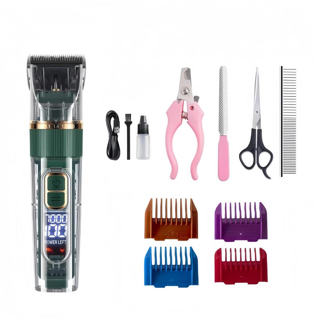 Aparat de tuns electric pentru animale de companie: Aparat de ras și trimmer pentru toaletarea pisicilor și câinilor