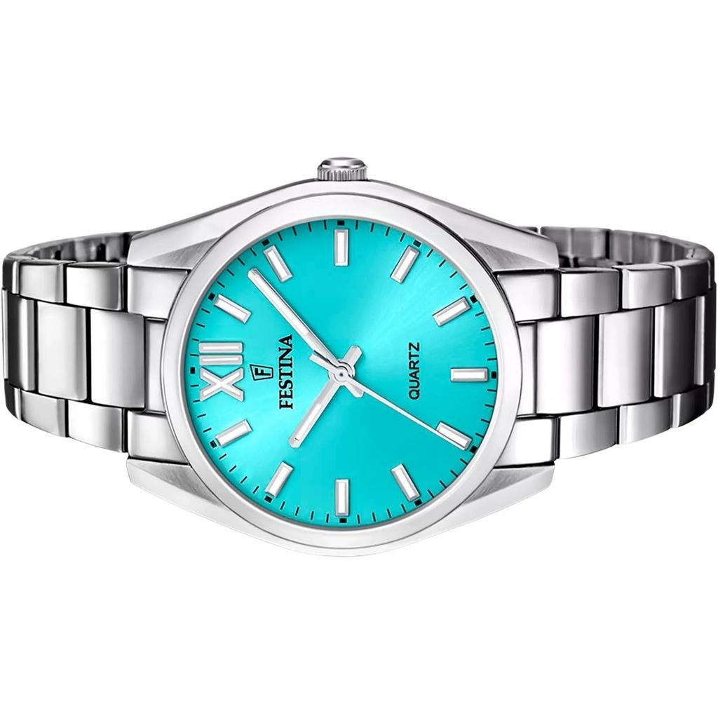 FESTINA Alegria Stainless Steel Turquoise Dial Quartz F20622-D Women's Watch