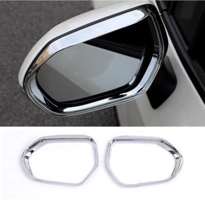 For Toyota Corolla -2024 Chrome Rearview Mirror Rain Eyebrow Trim 2PC