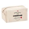 Trousse Multifonction Bazar D'un Commissaire D'amour Cadeau Idée Personnalisé Original Rentrée | Trousse Scolaire Fournitures Bureau