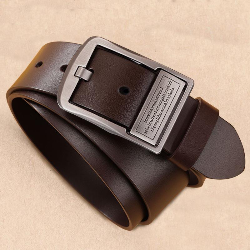

Pin Buckle Belt for Men, Trendy Simple Jeans Belt, Universal Versatile Belt 130cm