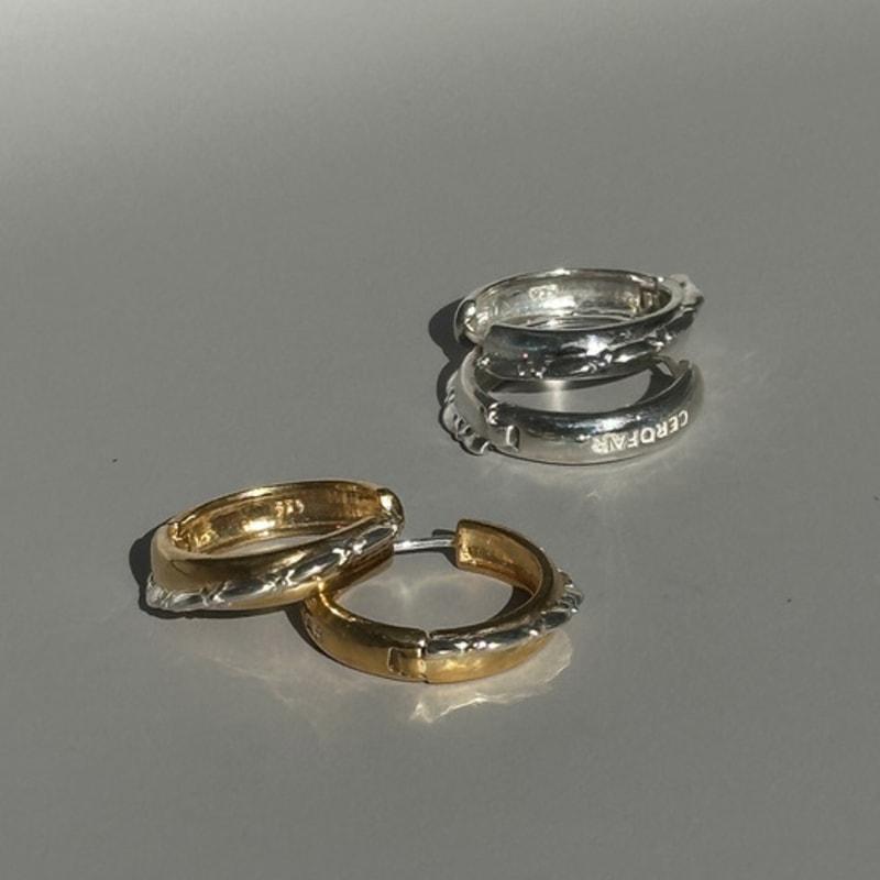 Cerofar LADDER EARRING GOLD