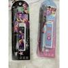 New Popular KPOP Female Hunter Pencil, Refill-free Press-type Pencil Stationery Set, Gift