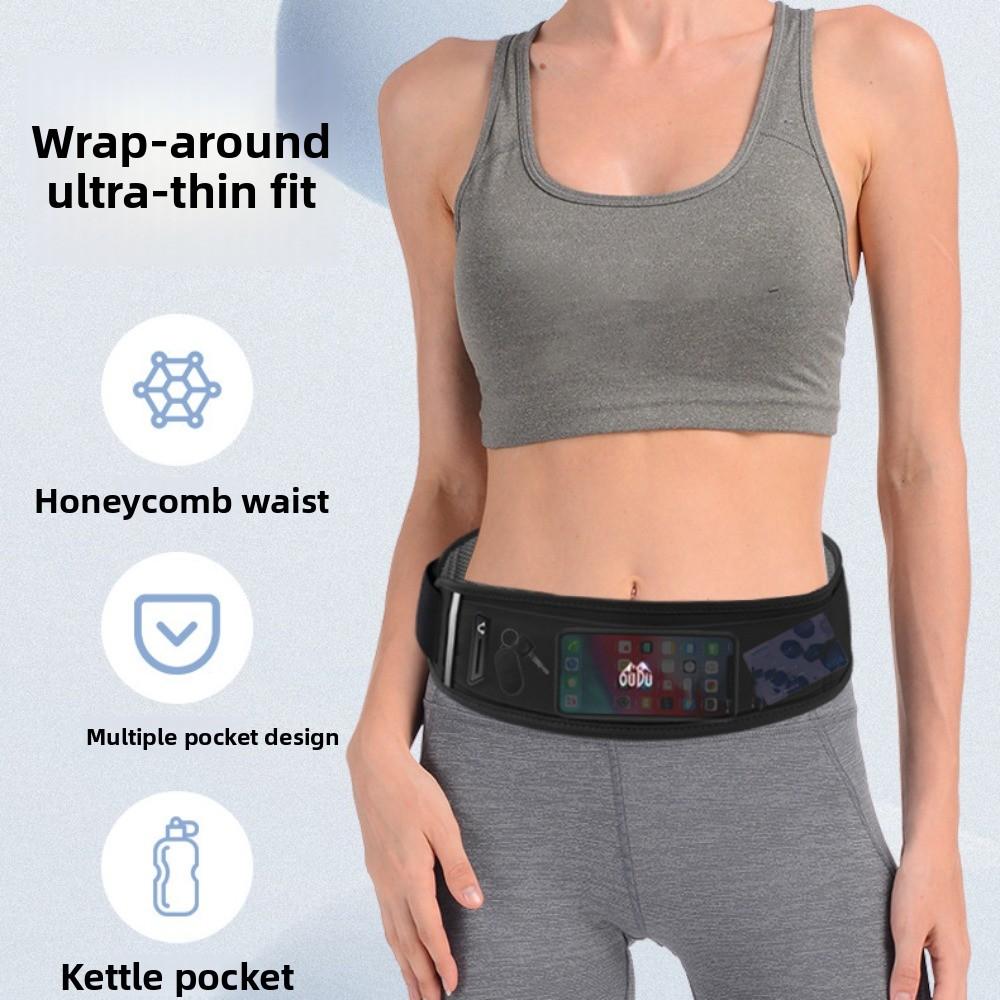 

Ultra-Thin Sport Mobile Waist Bag High Elastic Sports Phone Bag Running Waist Bag Outdoor Riding S