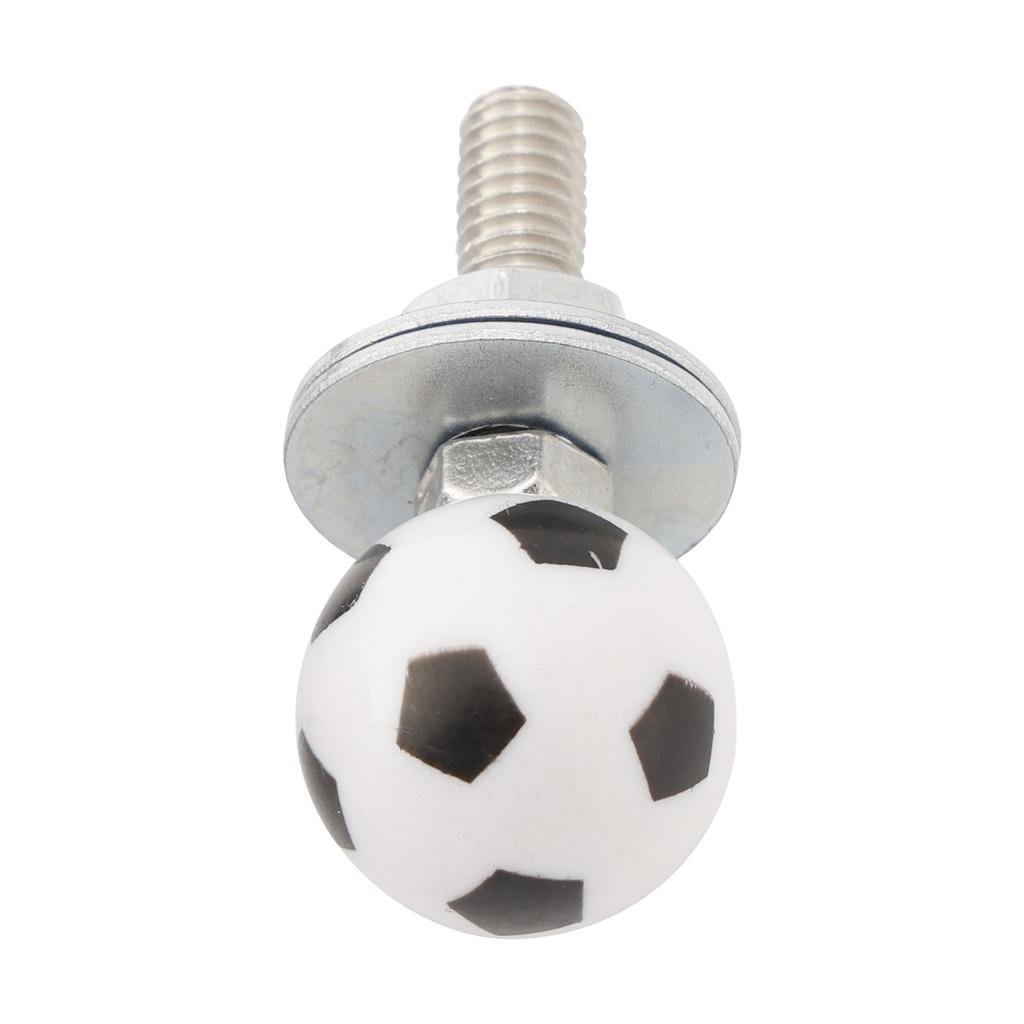 4x Custom SOCCER License Plate Bolt Screw Plastic Motorcycle Chopper Trike