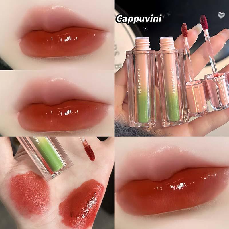Cuiying Glass Mirror Lip Glaze: Moisturizing, Water-Light Lip Color for Spring/Summer