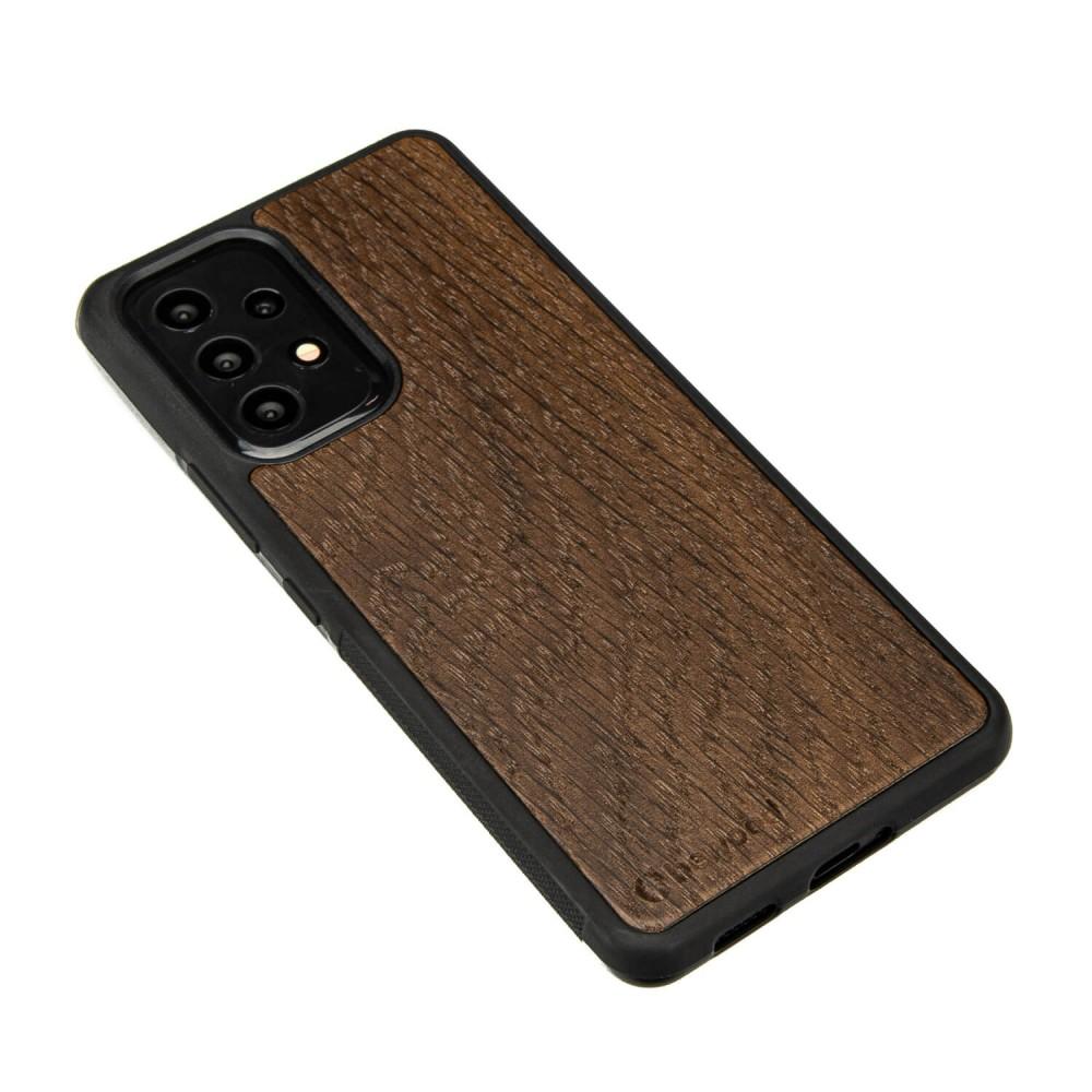 Wooden Case for Samsung Galaxy A73 5G Smoked OAK