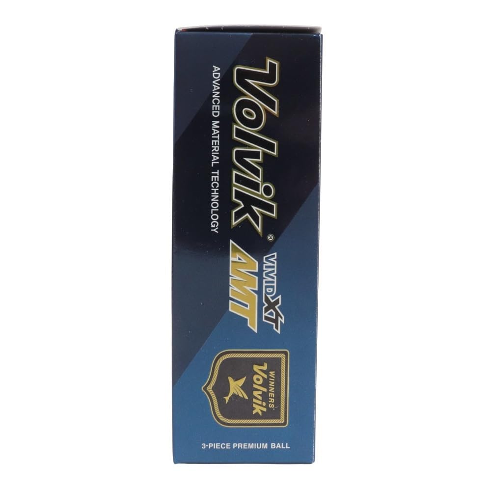 Volvik XT AMT Golf Balls, VOLVIK VIVID XT AMT, Orange (3 Balls per Sleeve)